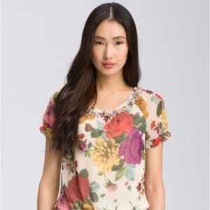 Ted Baker Multicolor Floral Blouse